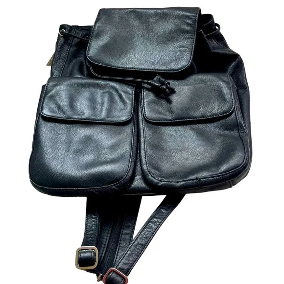 Franklin Covey | Bags | Franklin Covey Black Leather 